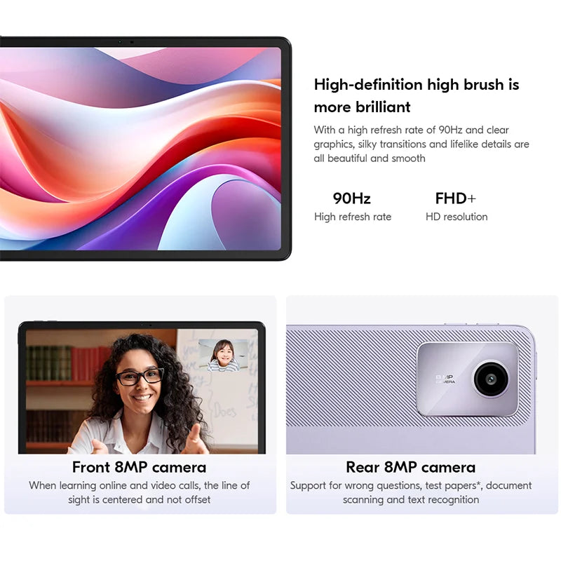 Global Firmware Lenovo Xiaoxin Pad 2024 Tablet 11" Screen Snapdragon 685 8GB 128GB ROM 7040mAh 20W Charger Lenovo Tab Android 13