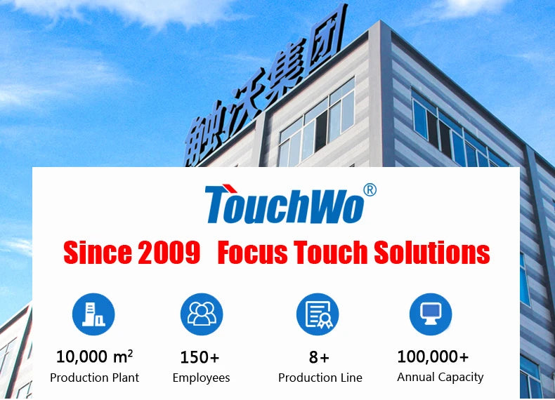8 To 43 inch Wall mounted PCAP Multi Touch Screen Display Touchscreen Monitor Android 11 Tablet Win 10 Industiral All In One Pc