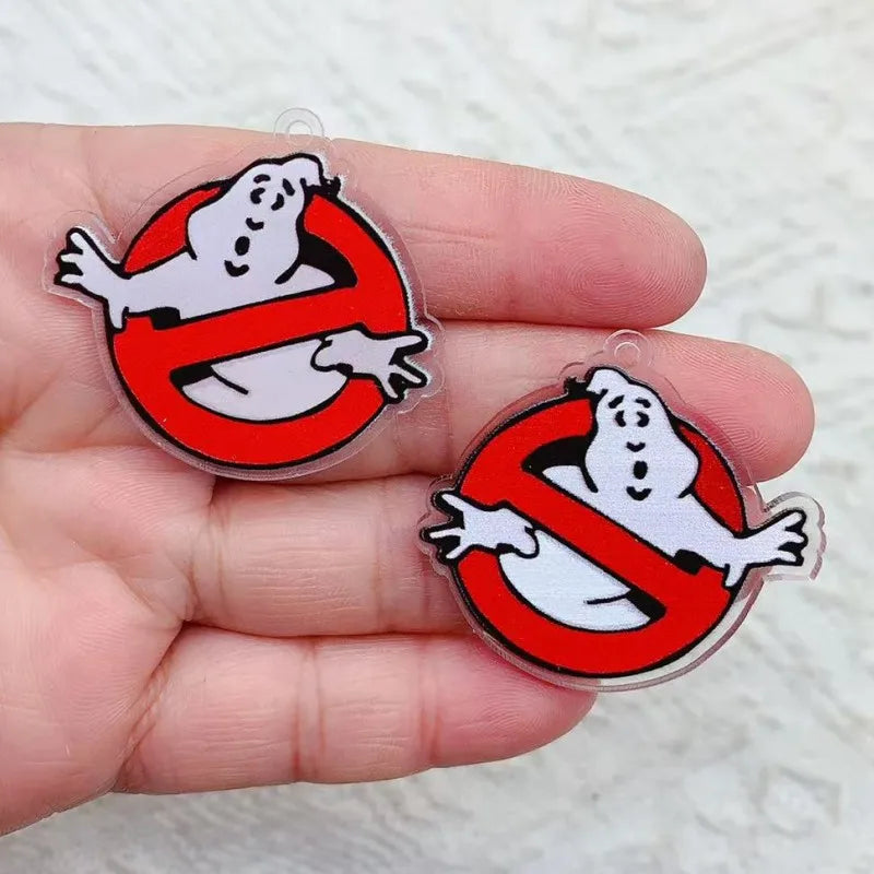 10pcs Acrylic cartoon Anime cute Charms DIY Jewelry Making Pendant Necklace Pendant Handmade Material accessory