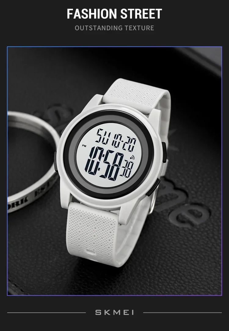 SKMEI 1895 Men LED Light Chrono Alarm Clock 5Bar Waterproof Digital Wristwatch relogio masculino Casual Countdown Sport Watches