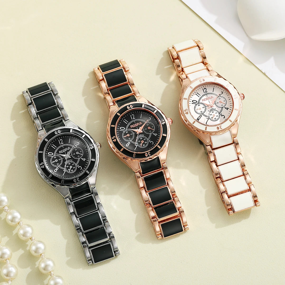 Fashion Arabic Dial Women Watches Wristwatches Ladies Quartz Watch Girls Clock Reloj Mujer（Without Box）