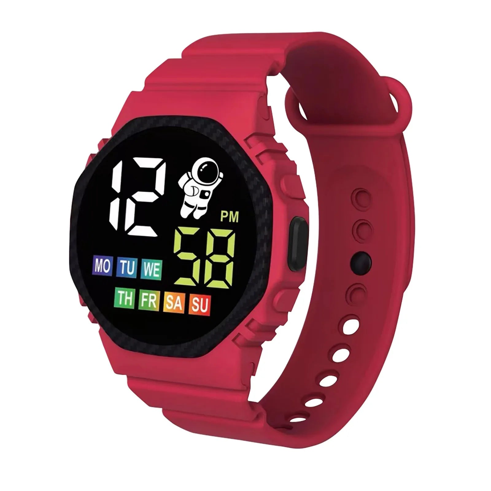 Children's Waterproof Sports Smart Watch Display Week Outdoor Silicone Bracelet Electronic Watch Kids Bracelet Digital Watches