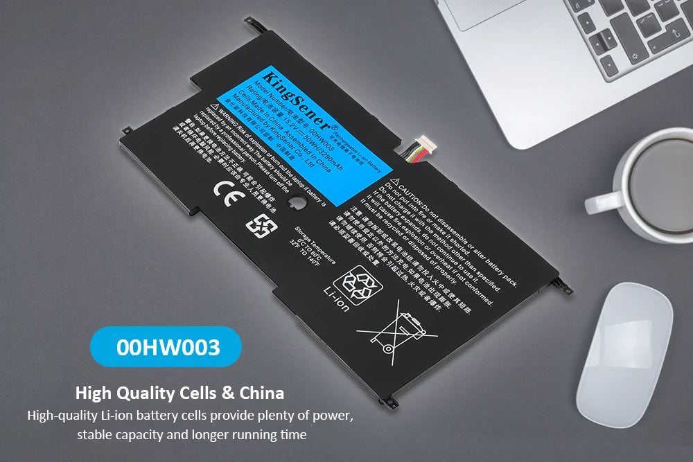 00HW003 00HW002 SB10F46440 SB10F46441 45N1701 Battery for Lenovo ThinkPad X1 Carbon Gen 3 Series Ultrabook 2015 45N1702 45N1703