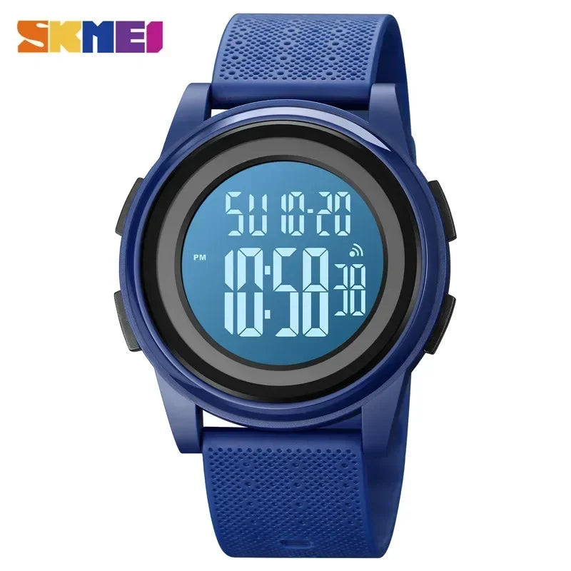 SKMEI 1895 Men LED Light Chrono Alarm Clock 5Bar Waterproof Digital Wristwatch relogio masculino Casual Countdown Sport Watches
