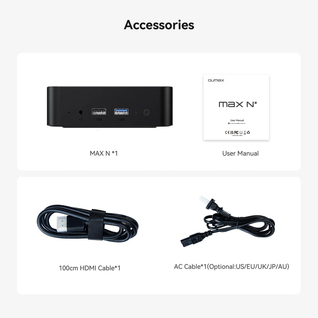 MINI Computer Twin Lake N150 Alder N95 8GB/16GB DDR4 256GB SSD Windows 11 Pro 4K HDMI 2.0 WIN11 NUC HTPC GK mini