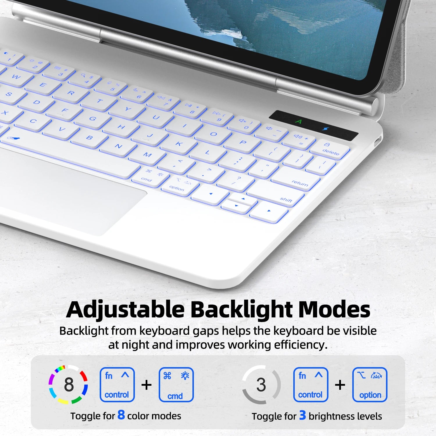 Smart Pogo Pin Keyboard case for iPad Air 11 2025 M3 for iPad Air 6 11 2024 Pro 11 Air 4 Air 5 10.9 Trackpad teclado ipad  키보드