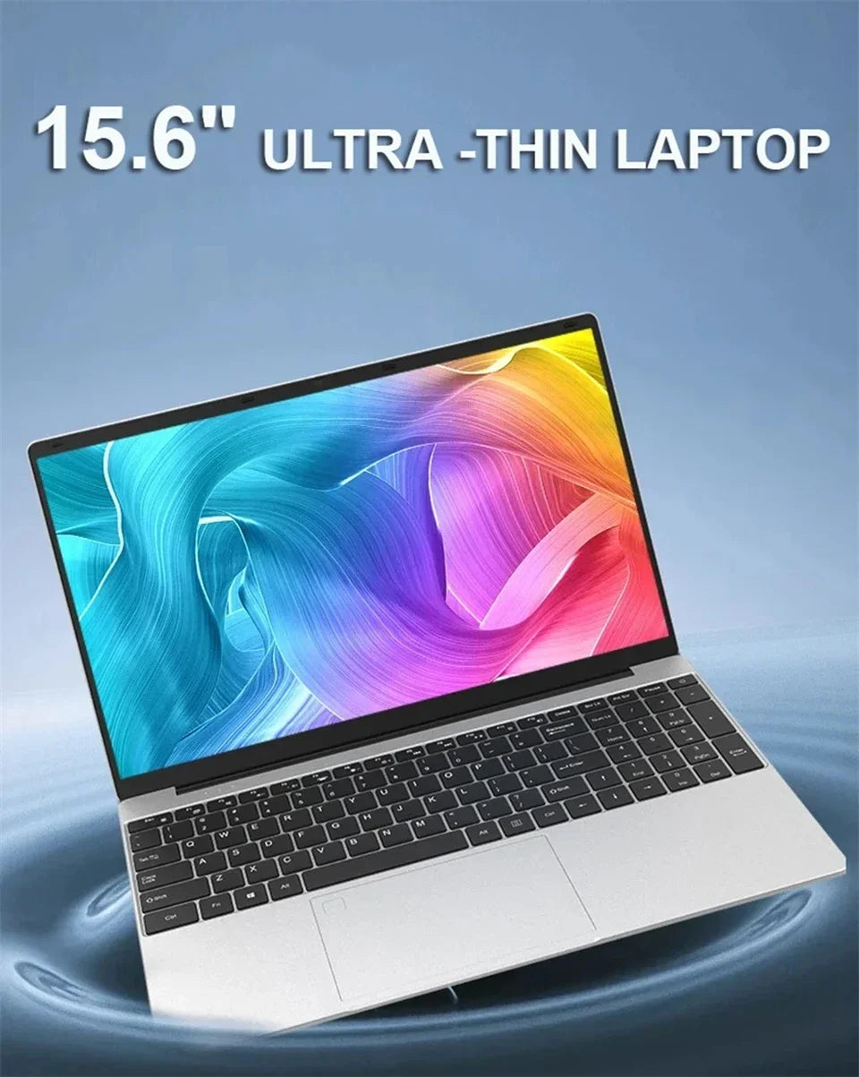 15.6" Intel Core i7 8500Y Windows 11 Pro Laptops Fingerprint unlock 16GB RAM 1TB SSD Office Gamer Study notebook Computer PC