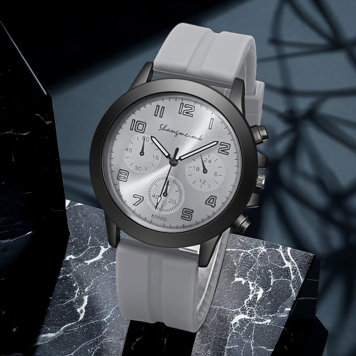 Men Watch Casual Quartz Watches For Men Clock Man Silicone Strap Wristwatch Friends Family Gift Valentine's Day