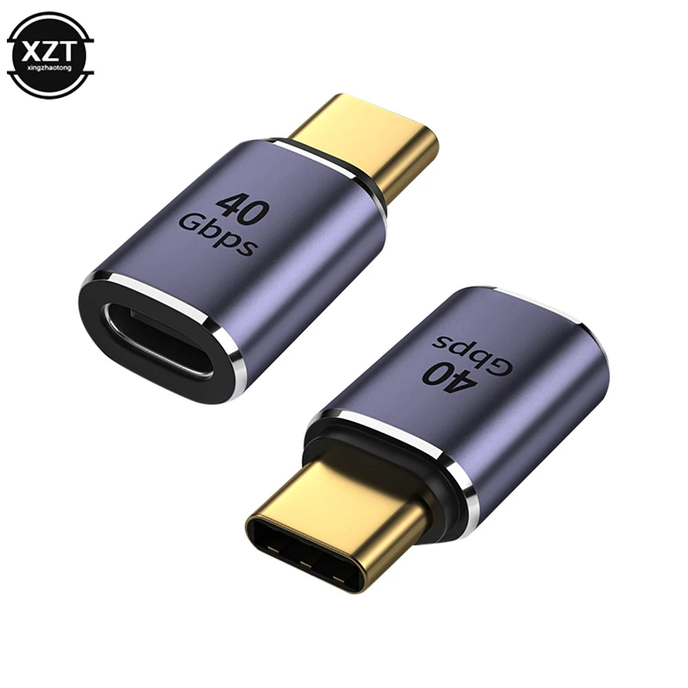 USB 4.0 40Gbps Data Transfer Thunderbolt 4 8K 60Hz Type C Male to Female Connector Extender for Mobile Phone Laptop