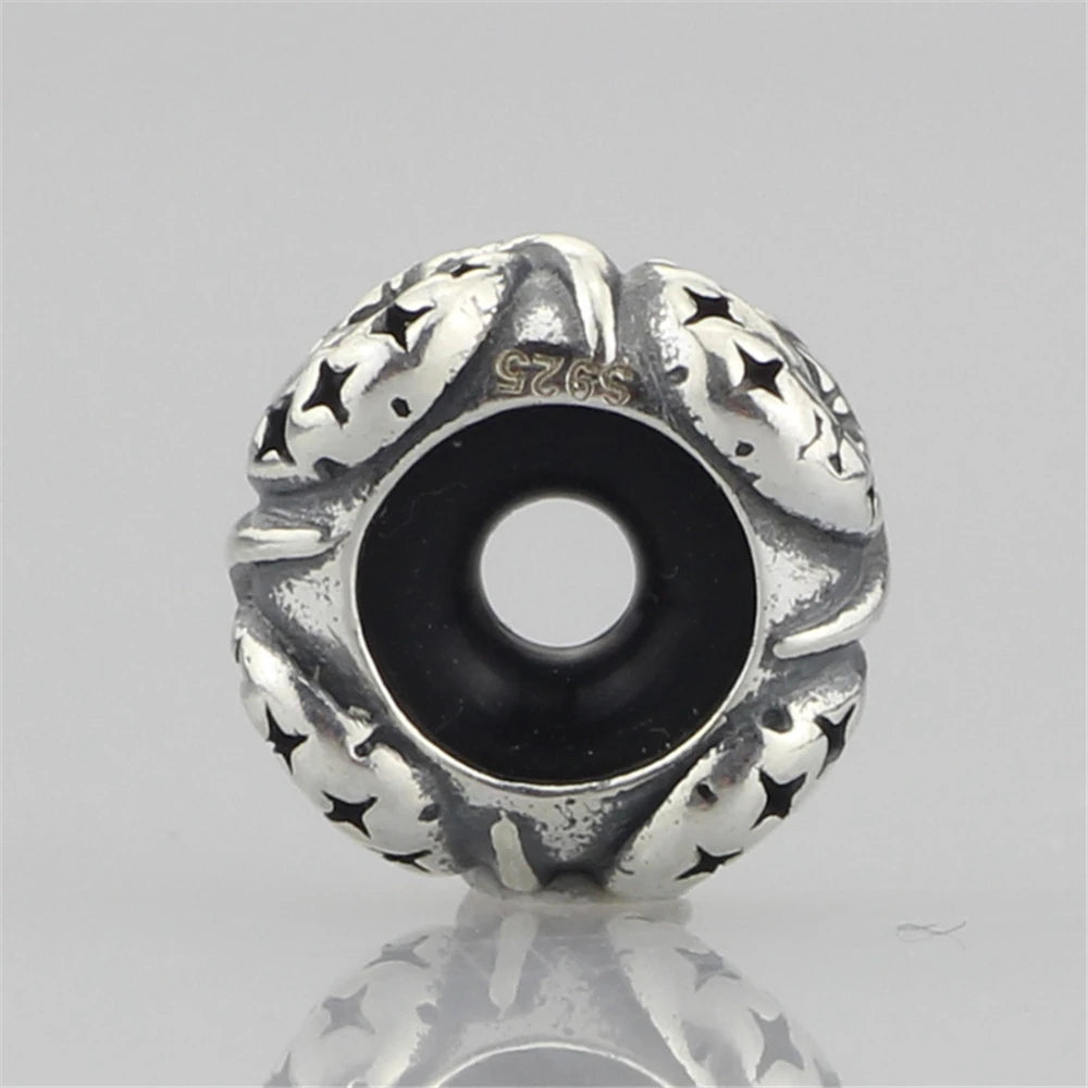 Mistletoe 925 Sterling Silver Cute Sweet Strawberries Stopper Spacer Charm Bead Fit European 3.0mm Bracelet Jewelry