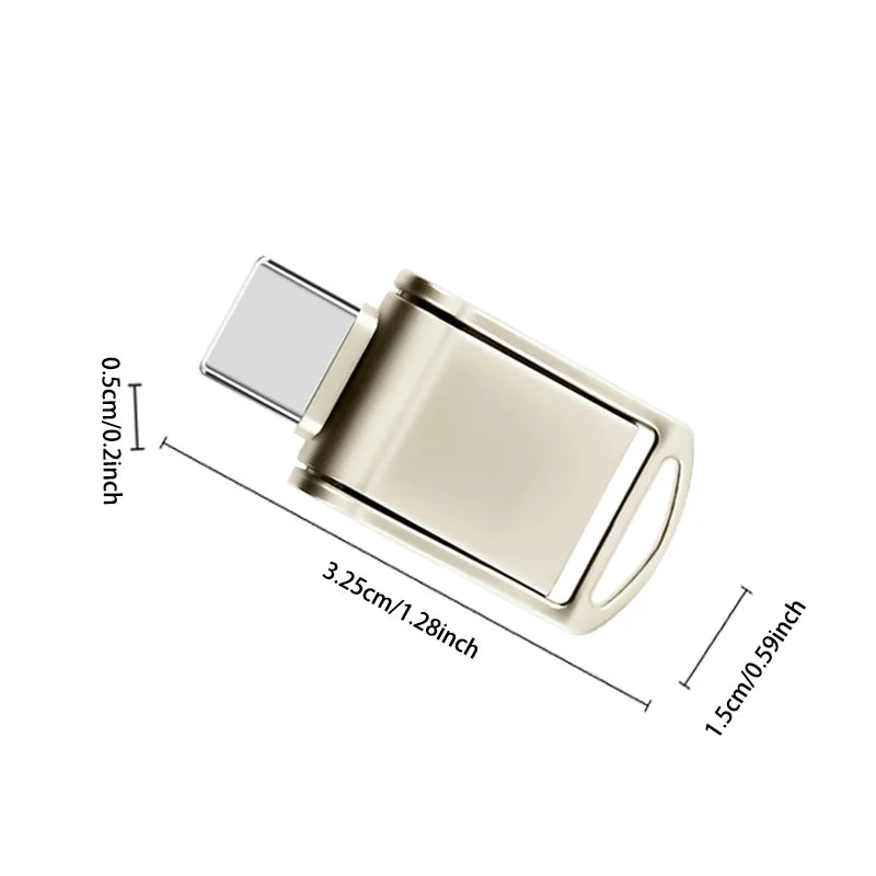 mini TYPE-C USB 3.0 OTG USB Flash Drive 64GB Business Gift Memory Stick Mini USB-C Pen Drive 32GB High Speed USB Stick 128GB Pen
