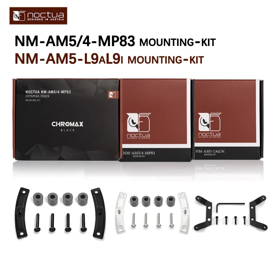Noctua NM-AM5/4-MP83 MP78 L9aL9i Mounting-kit AMD-AM5-AM4 Socket For Noctua CPU cooler AMD-AM5-AM4 Platform AM5 Mounting bracket