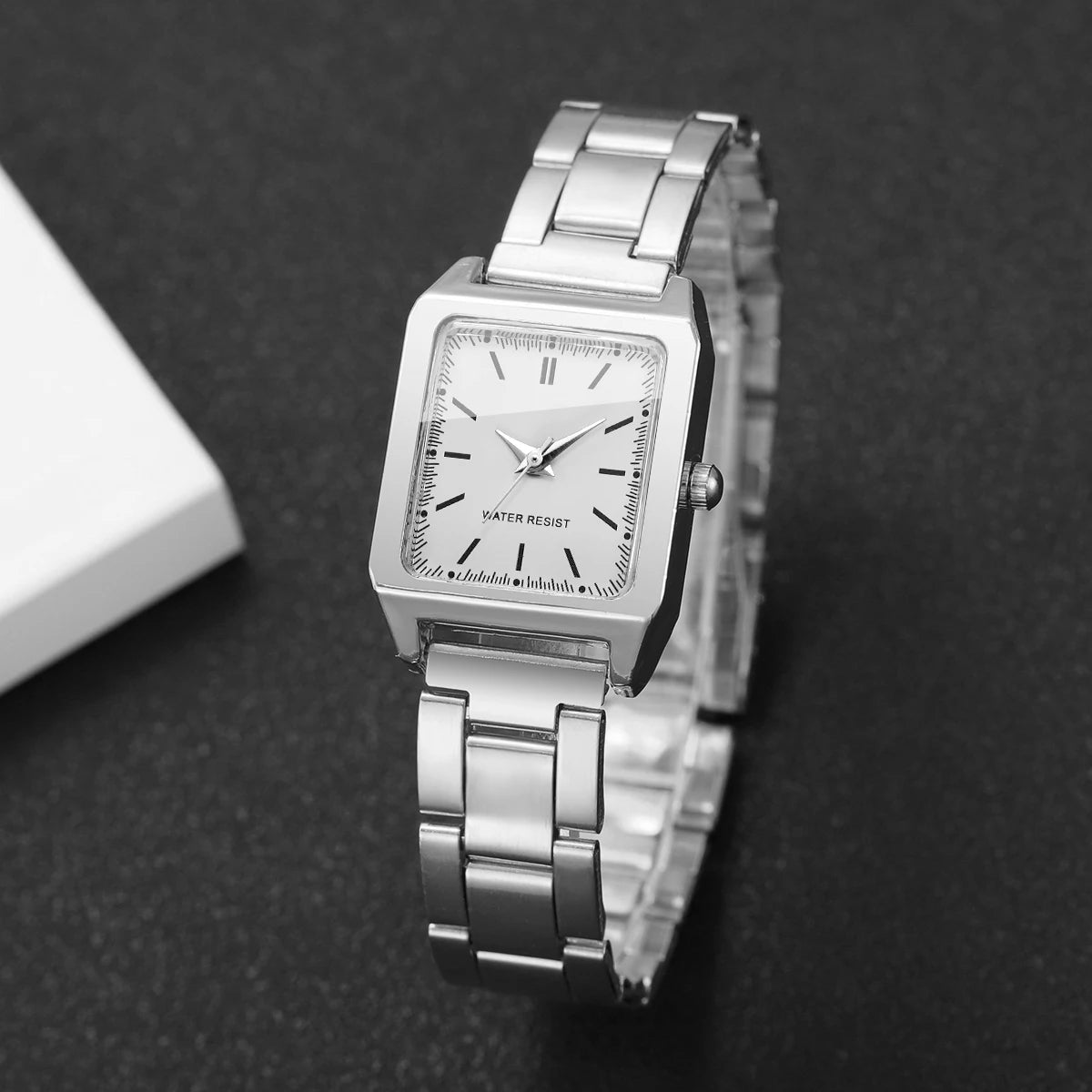 1/2PCS Fashion Women Quartz Wristwatches Square Dial Ladies Watch Girls Clock Reloj Mujer（Without Box）