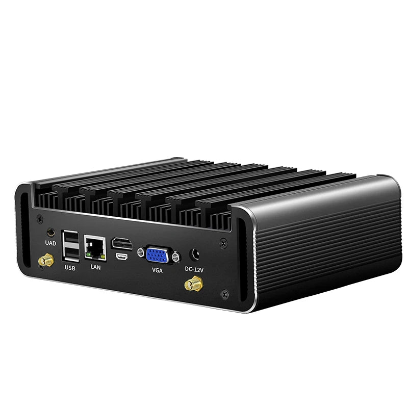 XCY X31Y Fanless Mini PC Intel Core Processor i7 5500U i5 5200U i3 5005U WiFi Gigabit Ethernet Windows Linux Thin Client HTPC