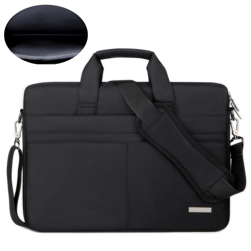 Laptop Bag Sleeve Case Shoulder HandBag Notebook Pouch Briefcases For 13.3 14 15.6 17.3 Inch Macbook Air Pro HP Huawei Asus Dell