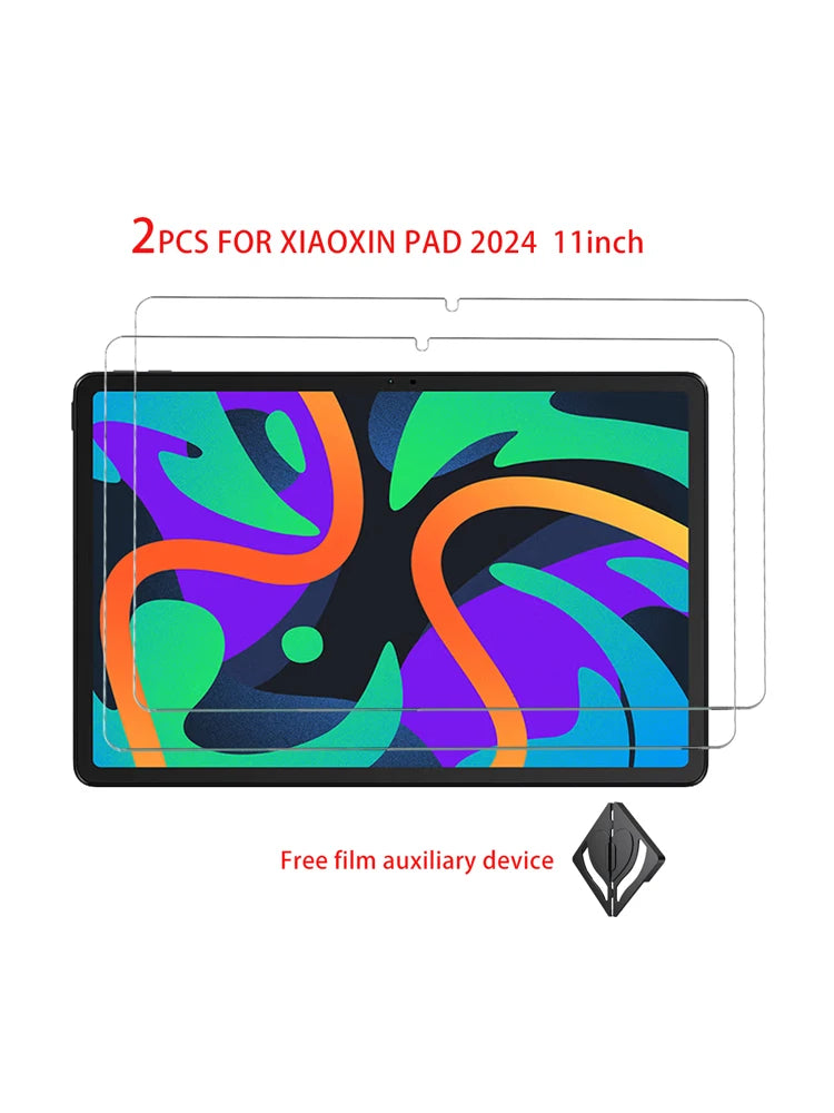 3 PCS HD Scratch Proof Screen Protector Tempered Glass For Lenovo Xiaoxin Pad 2024 11-inch Tablet Protective Film Oil-coating