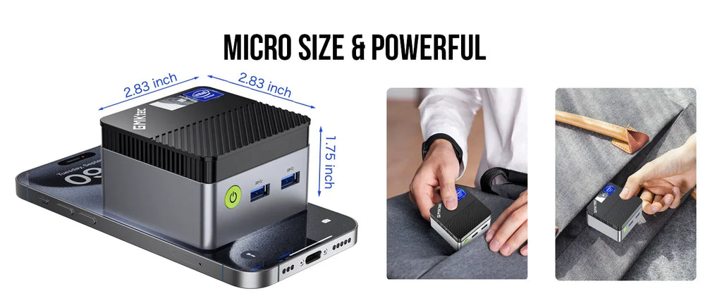GMKtec G5 mini pc Intel 12th N97 Windows 11 Pro Desktop DDR5 4800MT/s M.2 2242 SATA WiFi5 BT4.2 Protable diy gaming computer