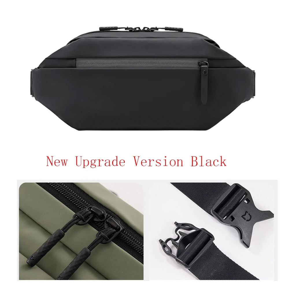 Xiaomi Mijia Backpack Sling Bag Leisure Chest Pack Small Size Shoulder Type Unisex Rucksack Crossbody Bag  2.25L Polyester