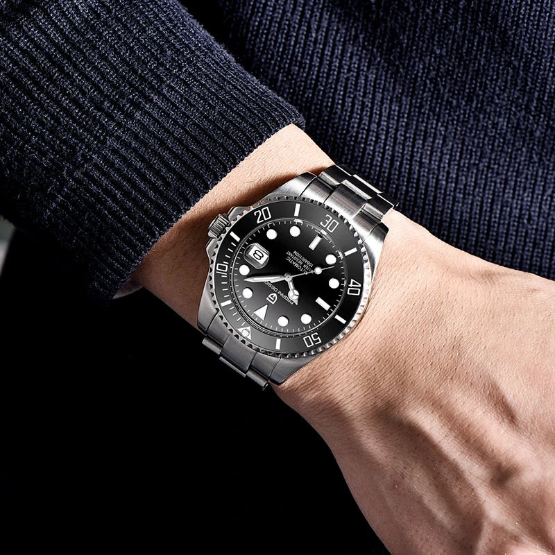 PAGANI Design Men Watches Automatic Mechanical Watch NH35 Stainless Steel 100M Sapphire Glass AR coating PD1639