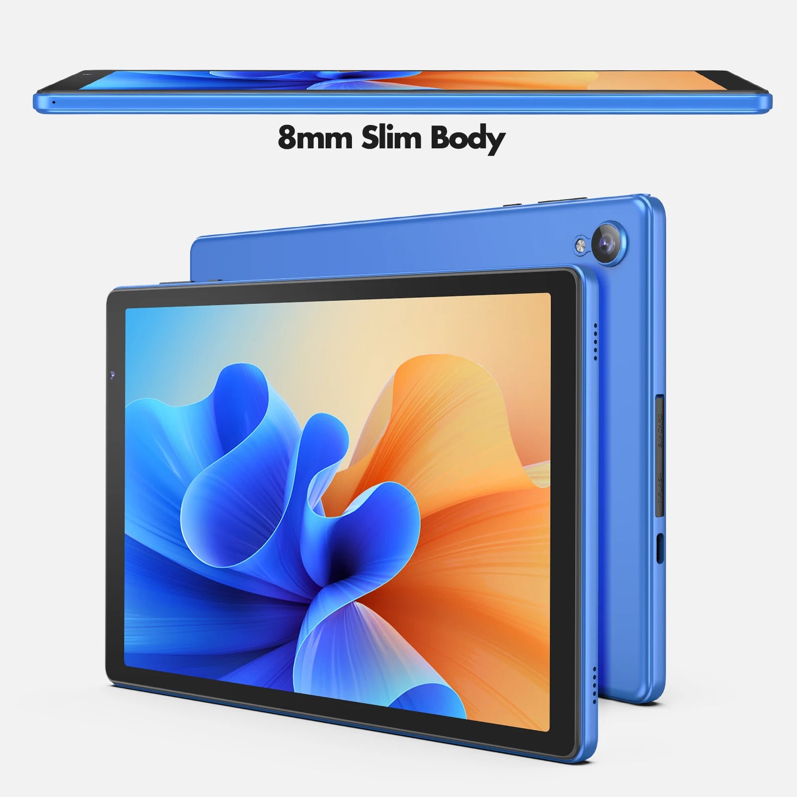 PRITOM Tablet 10 inch Android 12 32GB ROM 512GB Expand Tablets, 2GB RAM Wi-Fi 6 Tablet PC with 1.6GHz Quad Core CPU, 10.1 inch