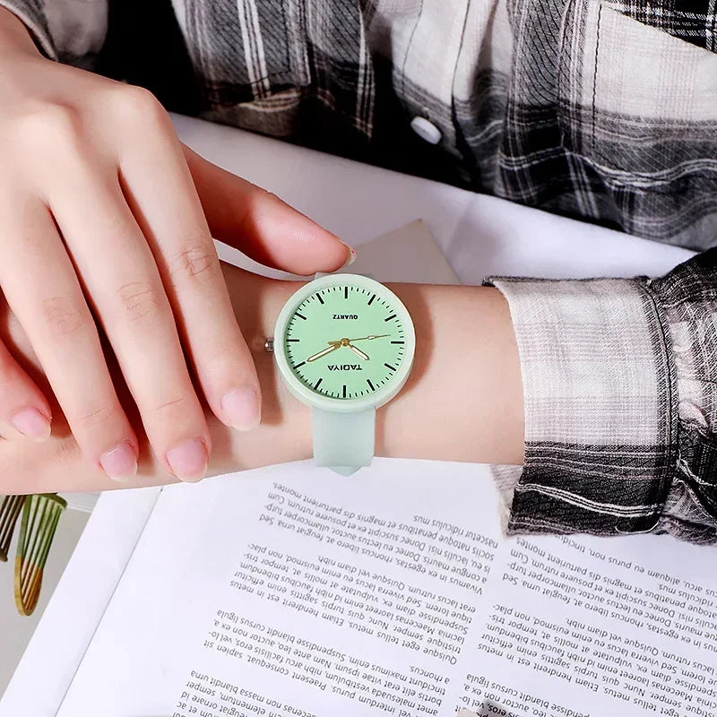 Luminous Watch for Teen Boys Girls Kids Watch Children's Silicone Strap Sport Watch Clock for Kids Child Wristwatch Reloj