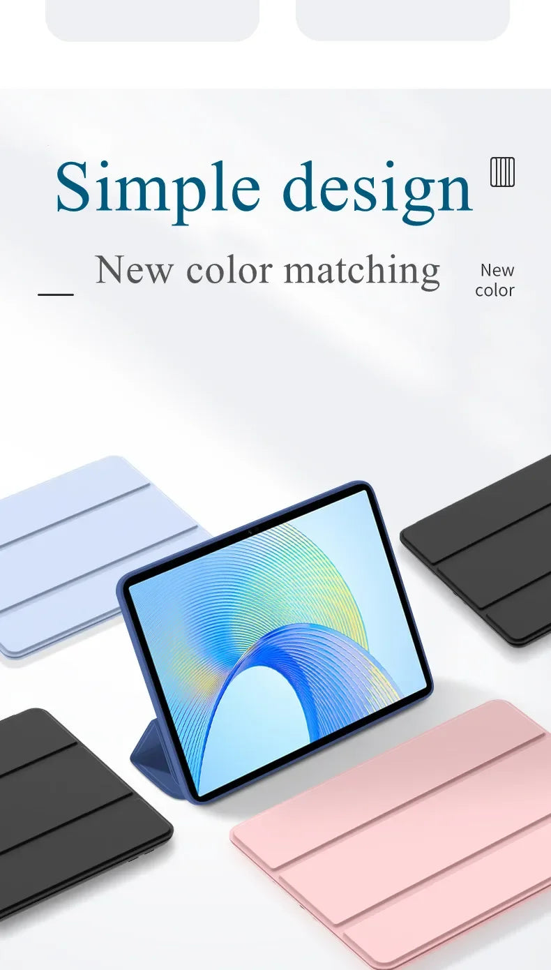 Smart Tablet Case for New XIAOMI Redmi Pad SE 2025 Funda for REDMI Pad2 11 Inch Official Liquid Silicone Leather Protector Cover
