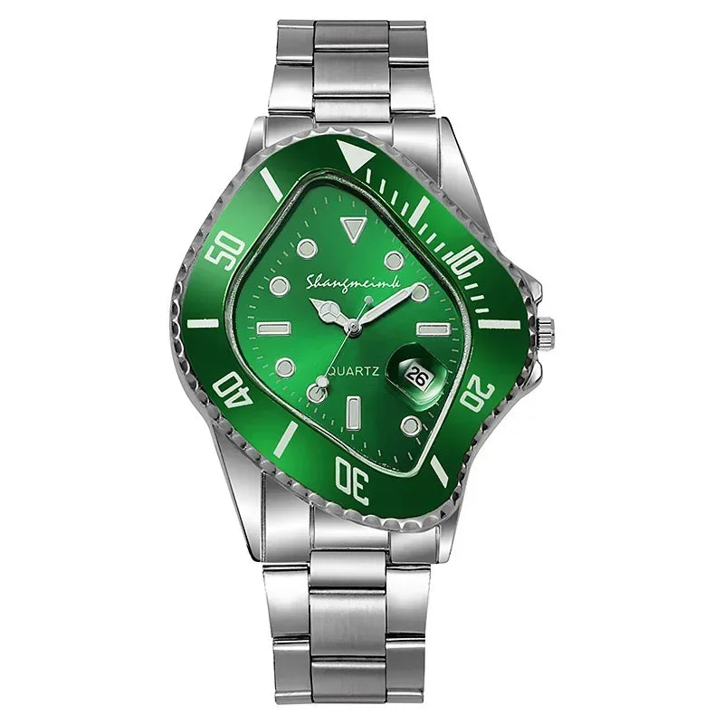 Water Ghost Men's And Women's Watch  Punk Twisted Concept Dial Latest Fashion Luxury Limited Edition Personalized Design Gift