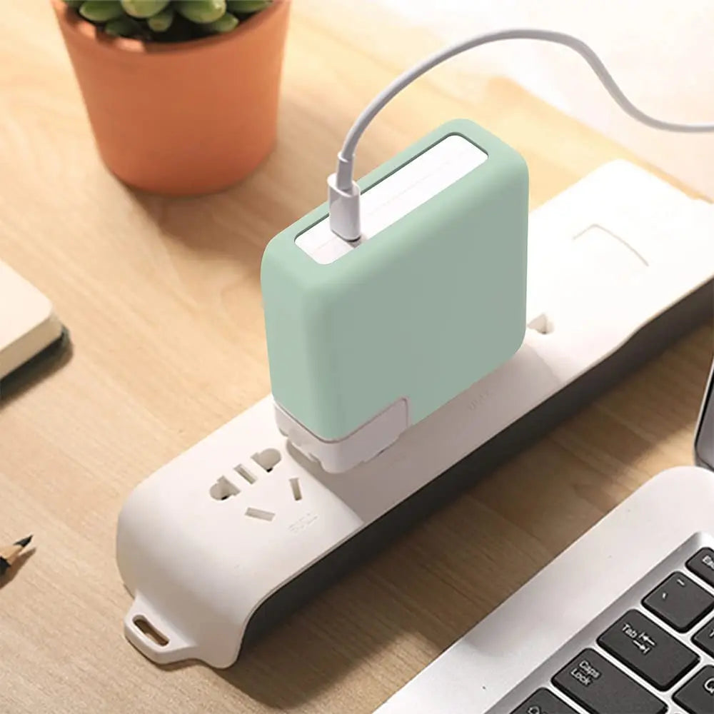 for MacBook Pro 16 inch A2485 2021 140W Charger Soft Silicone Power Adapte Case for MacBook 96 87 85 67 61 60 45 35 30 29W Case