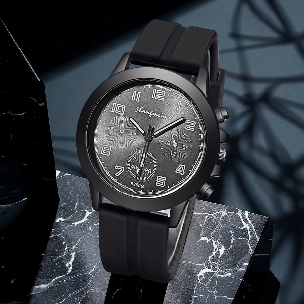 Men Watch Casual Quartz Watches For Men Clock Man Silicone Strap Wristwatch Friends Family Gift Valentine's Day
