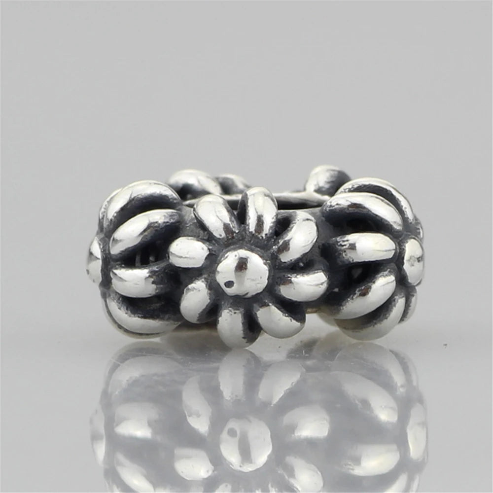 Mistletoe 925 Sterling Silver Cute Sweet Strawberries Stopper Spacer Charm Bead Fit European 3.0mm Bracelet Jewelry
