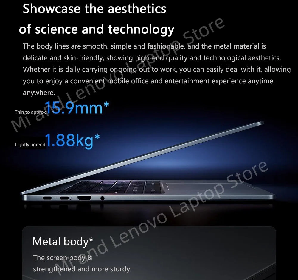 REDMI Book Pro 16 2025 Ultra5-225H 32GB+1TB 2.5K 120Hz Screen Grey