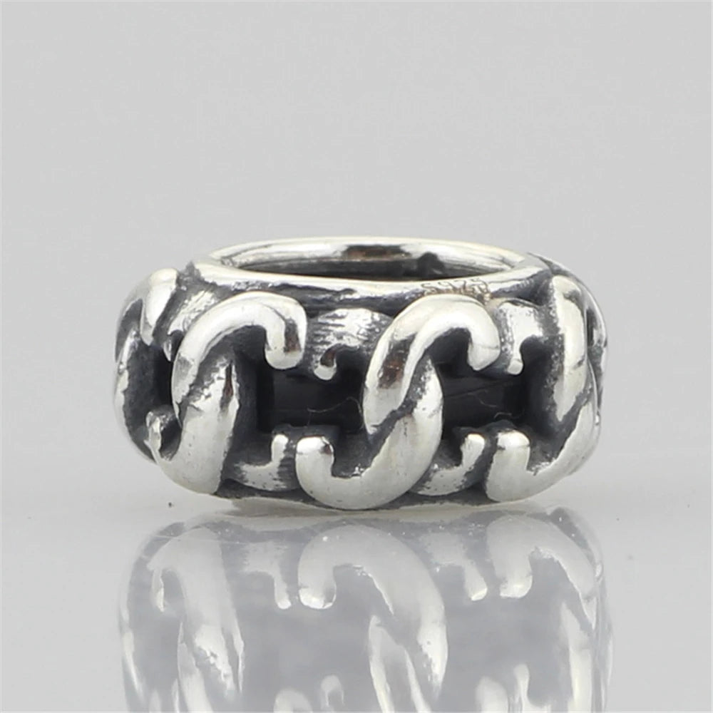 Mistletoe 925 Sterling Silver Cute Sweet Strawberries Stopper Spacer Charm Bead Fit European 3.0mm Bracelet Jewelry