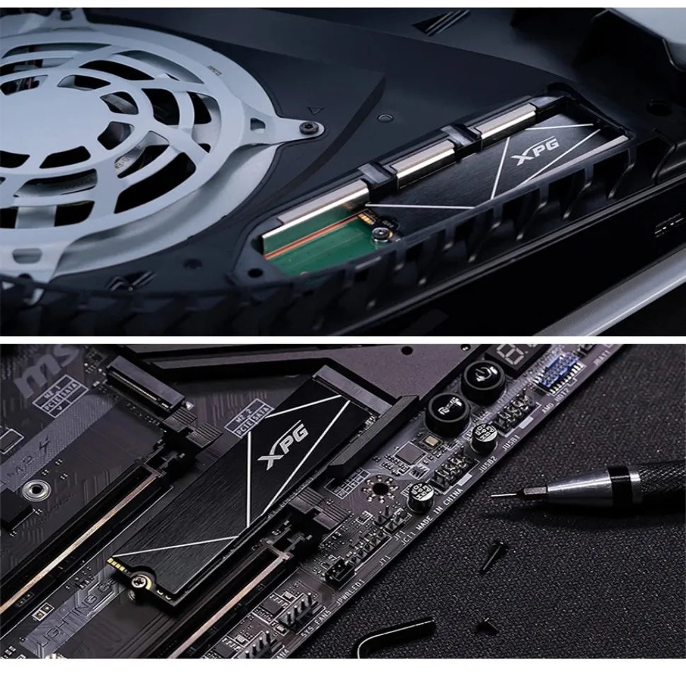 ADATA XPG GAMMIX S70 Blade 1TB/2TB/4TB PCIe4.0 Nvme1.4 Internal Gaming SSD Gen4x4 M.2 2280 For Desktop Hard Disk PC PS5 ssd