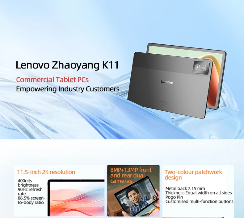 Global Lenovo K11/Plus Tablet WIFI Version 11.5” Snapdragon 680 processor 8+256G /6+128 Global Firmware GPS 8600mAh Android14