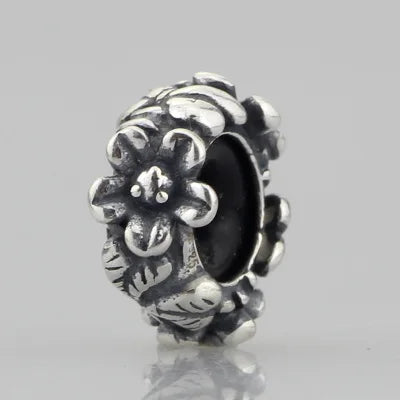 Mistletoe 925 Sterling Silver Cute Sweet Strawberries Stopper Spacer Charm Bead Fit European 3.0mm Bracelet Jewelry