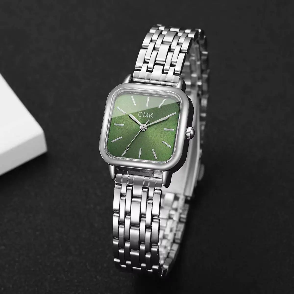 1/2/3/4/6PCS Fashion Women Watches Simple Square Dial Ladies Quartz Wristwatch Reloj Mujer（Without Box）