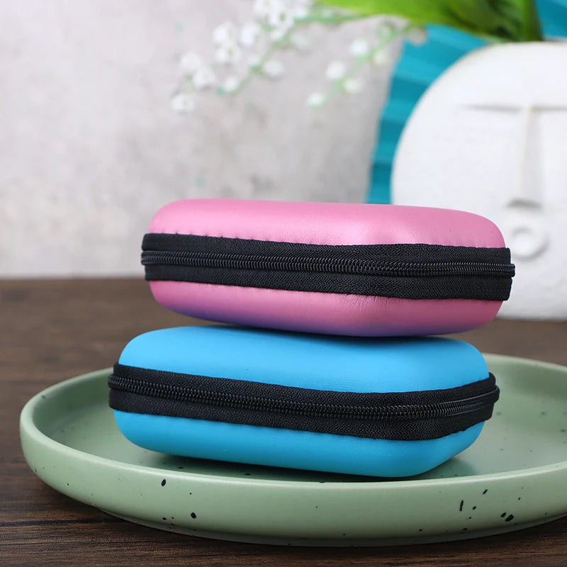 1Pc Mini Camera Case Bag Multi-functional Earphone Bag Video Waterproof Digital Portable Hard Bag EVA Storage Box Storage Bag