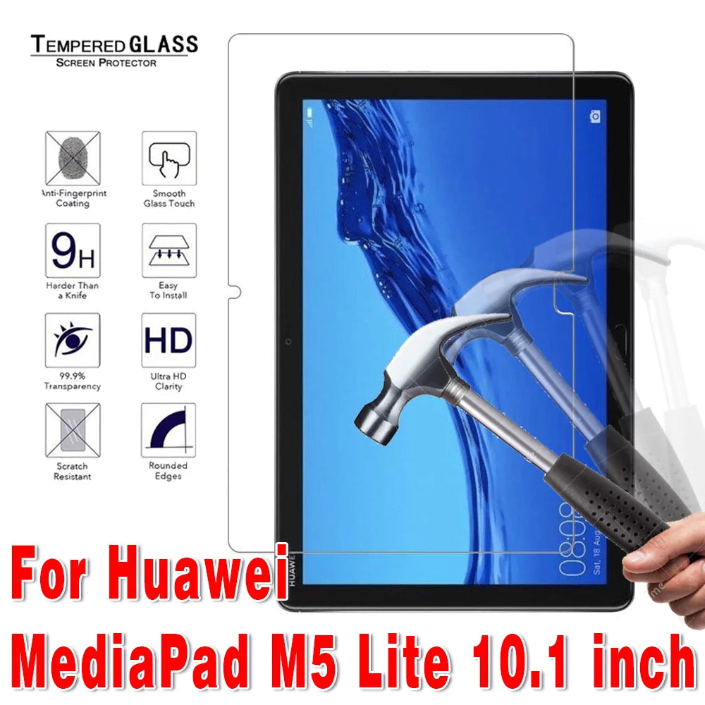 Tempered Glass for Huawei MatePad T8 8.0" T10 T10S 10.1'' MatePad Pro 10.8 10.8" MatePad 10.4 10.4" Tablet Screen Protector