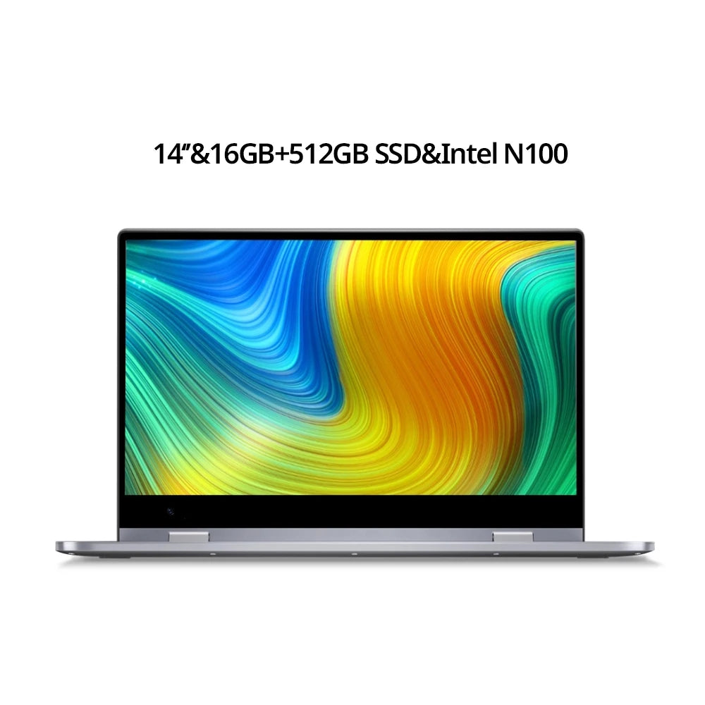 BMAX Y14 Laptop 14 inch Notebook Windows 11 16GB RAM LPDDR5 512GB SSD 1920*1080 IPS Intel N100 laptops Computer