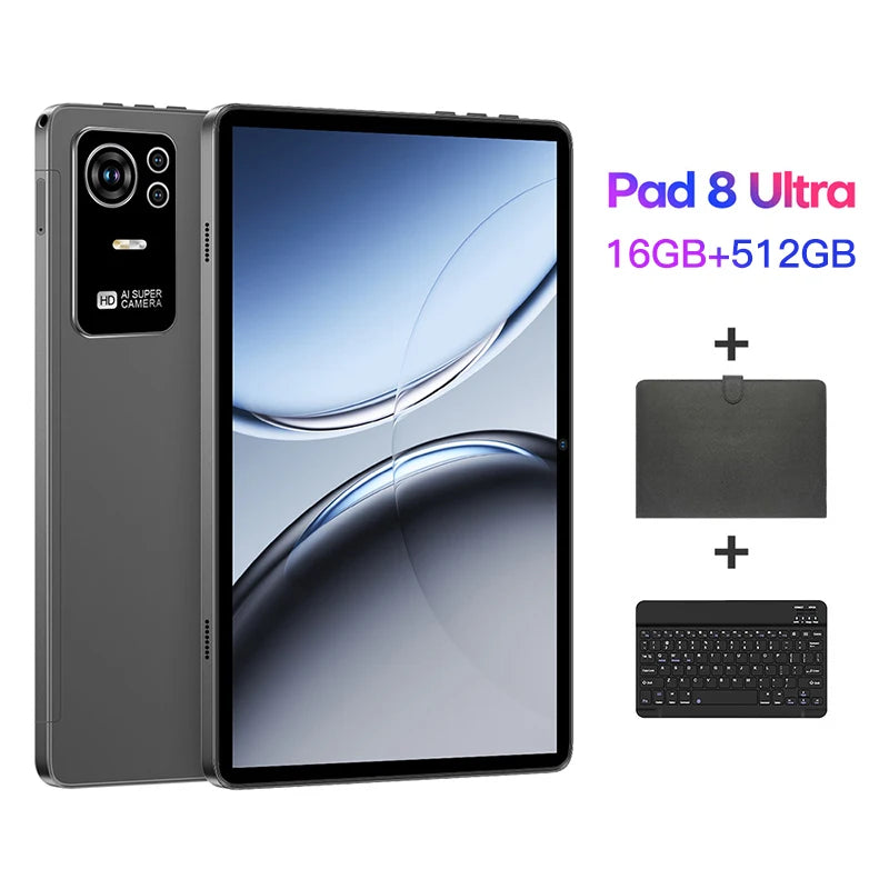 2025 Global Version Original Tablets Pad 8 Ultra Android 14 16GB+1T 8800mAh 5G Dual SIM Card WiFi GPS 13inch HD 4K Mi Tablet