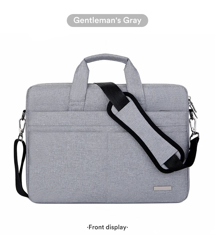 Laptop Bag Sleeve Case Shoulder HandBag Notebook Pouch Briefcases For 13.3 14 15.6 17.3 Inch Macbook Air Pro HP Huawei Asus Dell