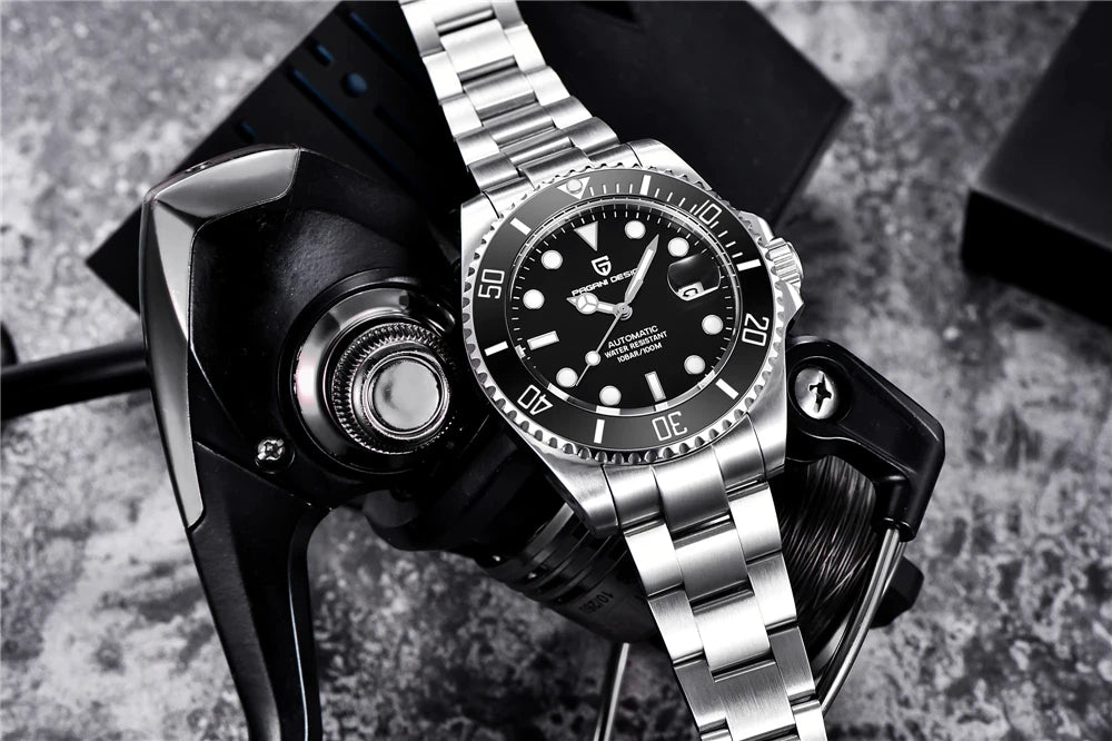 PAGANI Design Men Watches Automatic Mechanical Watch NH35 Stainless Steel 100M Sapphire Glass AR coating PD1639
