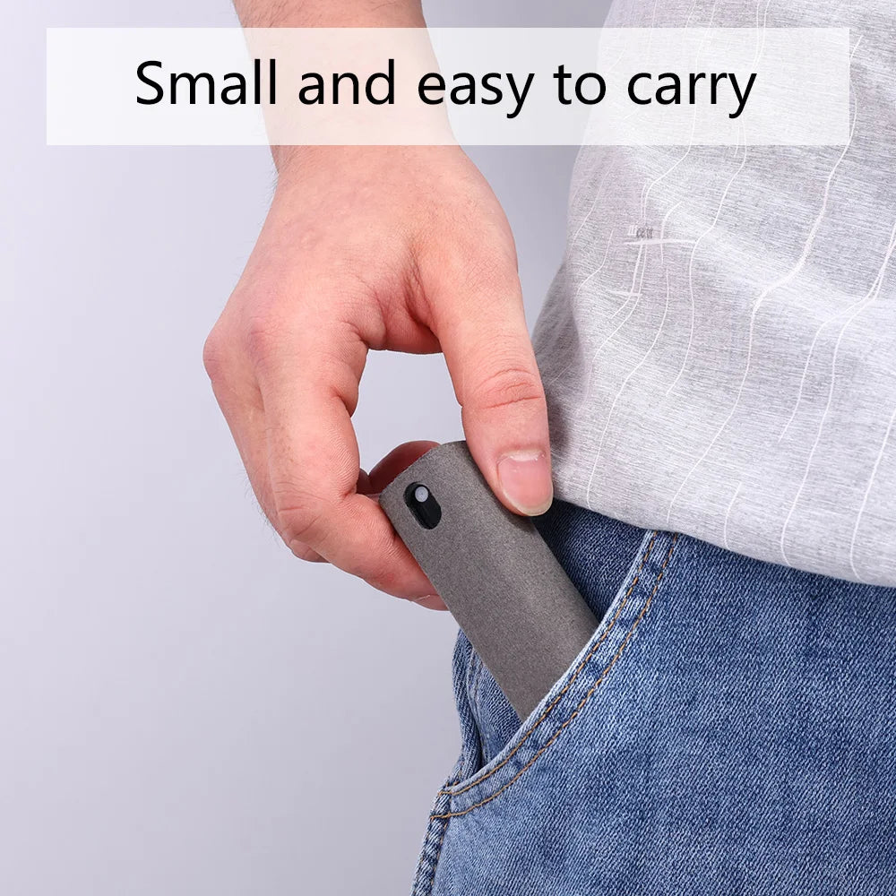 Screen Cleaner Touchscreen Mist Spray Portable Reusable Spray Bottle Microfiber Cleaner Wipe Multifunctional Phone Cleaning Tool