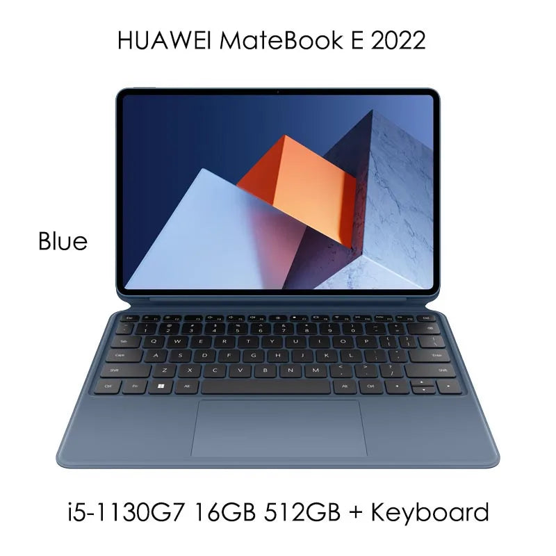 2022 HUAWEI MateBook E Tablet Mini Pc 12.6 Inch OLED Full Screen 2 In 1 Laptop i5/i7 8GB16GB 256GB/512GB  Windows 11 Notebook