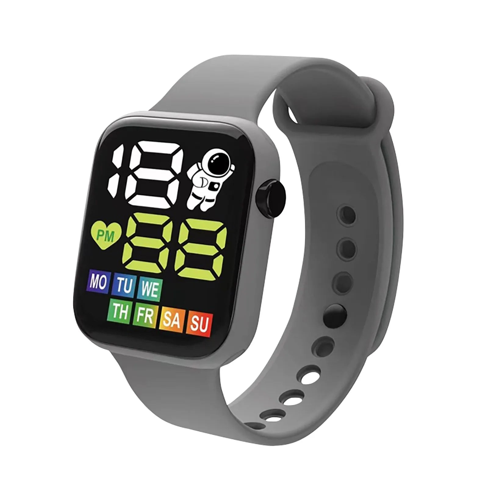 Children's Waterproof Sports Smart Watch Display Week Outdoor Silicone Bracelet Electronic Watch Kids Bracelet Digital Watches