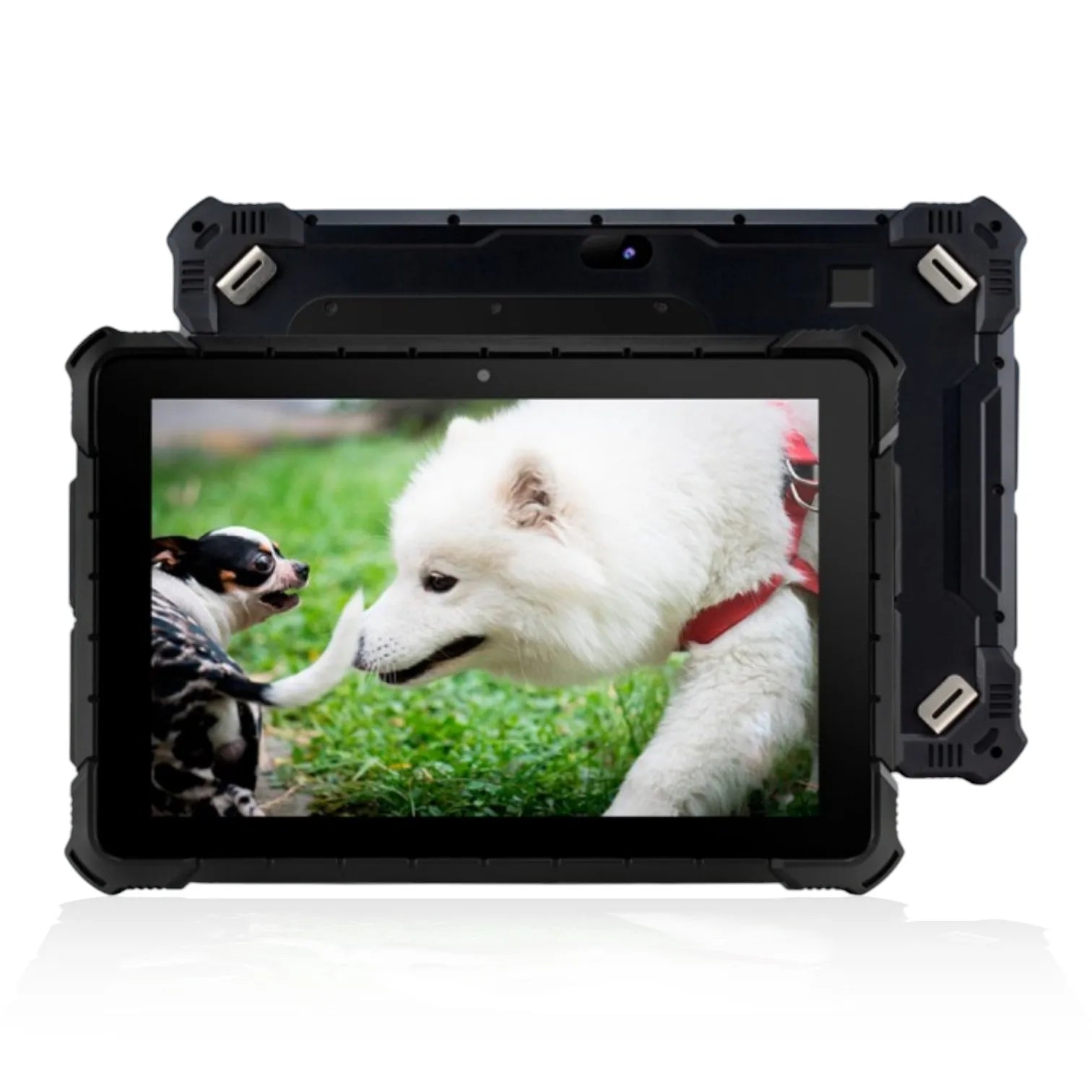 Pipo X4 10.1" Ip67 Waterproof Rugged Tablet For Industrial 12+256gb Windows 10 Pro Intel N100 With Finger Print And 2d Scanner