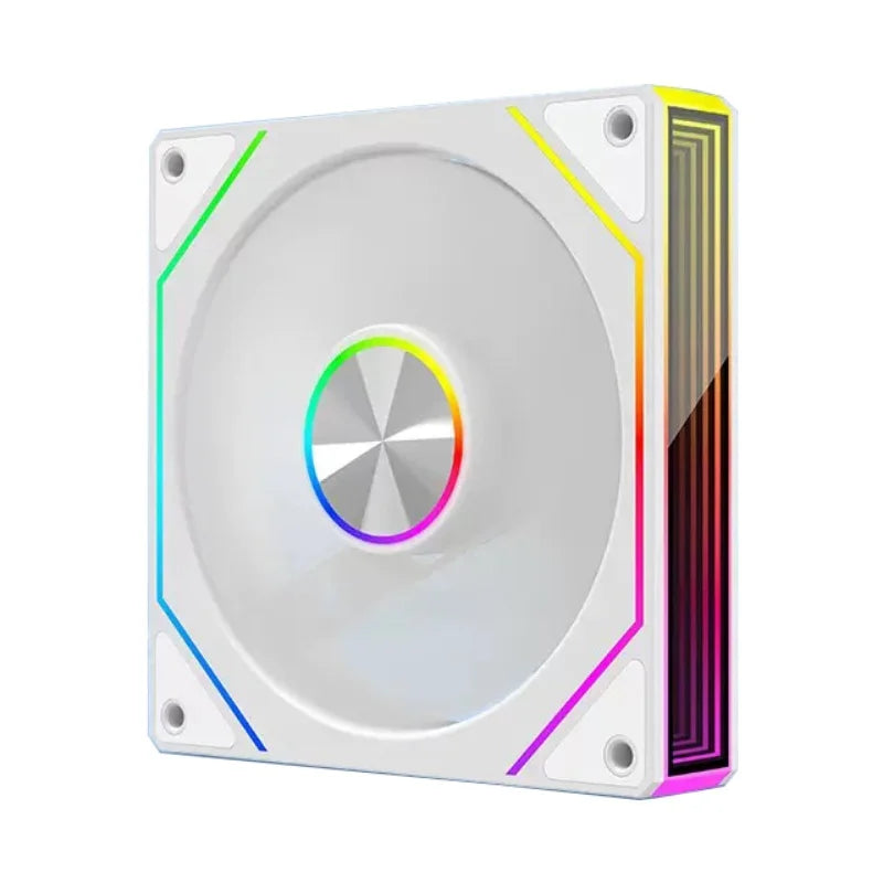 ICE Whale Prism 4RS Plus ARGB PC Case Fan 14cm Infinity Mirror Design Motherboard Light Sync 4PIN PWM CPU Cooler Fan ventilador
