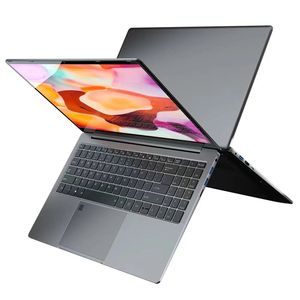 2023 Cheapest 15.6 inch Windows 11 Notebook Laptop 16GB RAM 1TB/512GB/256GB SSD Fingerprint Unlock Gaming Computer