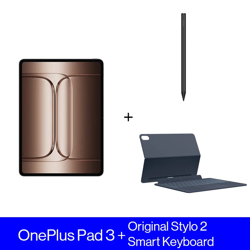 OnePlus Pad 3 Global Version Tablet Snapdragon 8 Elite 13.2" 144Hz Display 3.4K Resolution 8 Speakers Wi-Fi 7 Android 15