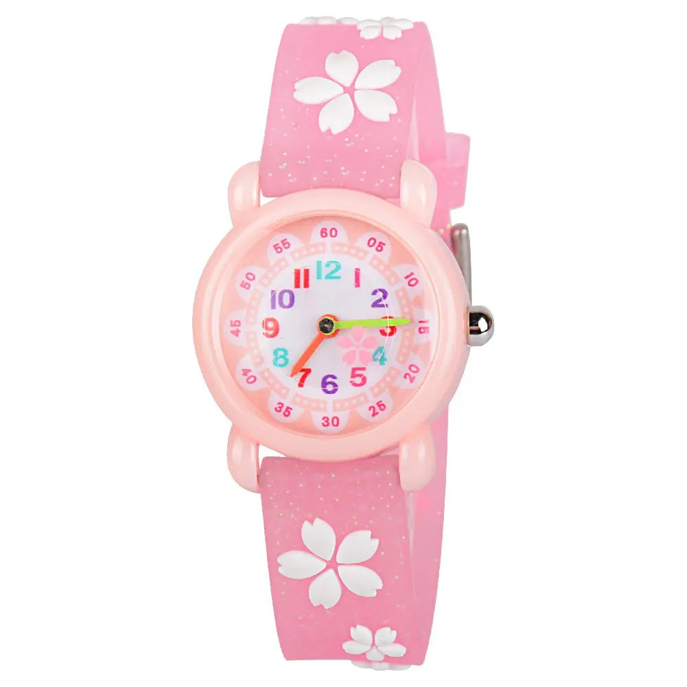 Kids Watches Analog 3D Cartoon Waterproof Sport Children Toddler Wrist Watches Gifts for 3 4 5 6 7 8 9 10 11 12 Ages Girls Boys